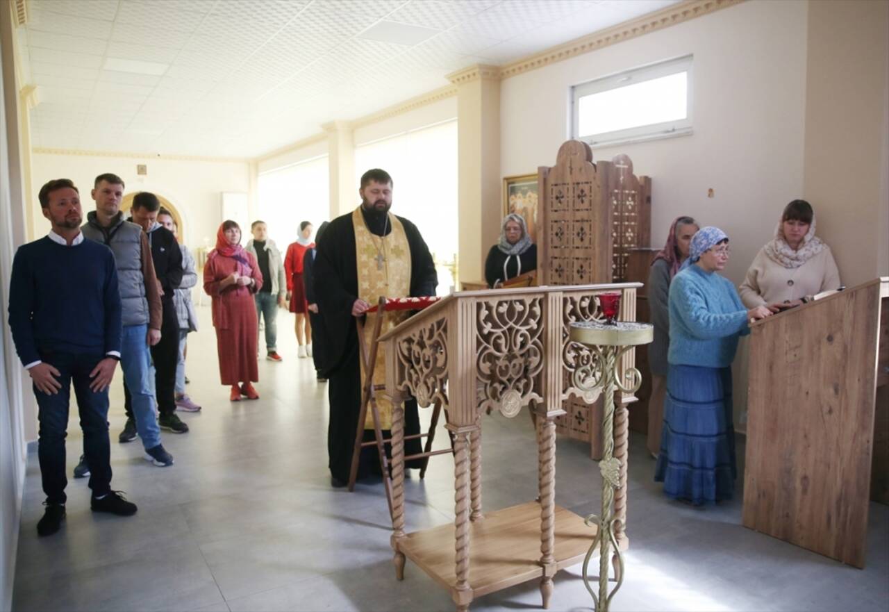 Alanya'da yaşayan Ortodokslar, Ukrayna ve Rusya için barış duası yaptı