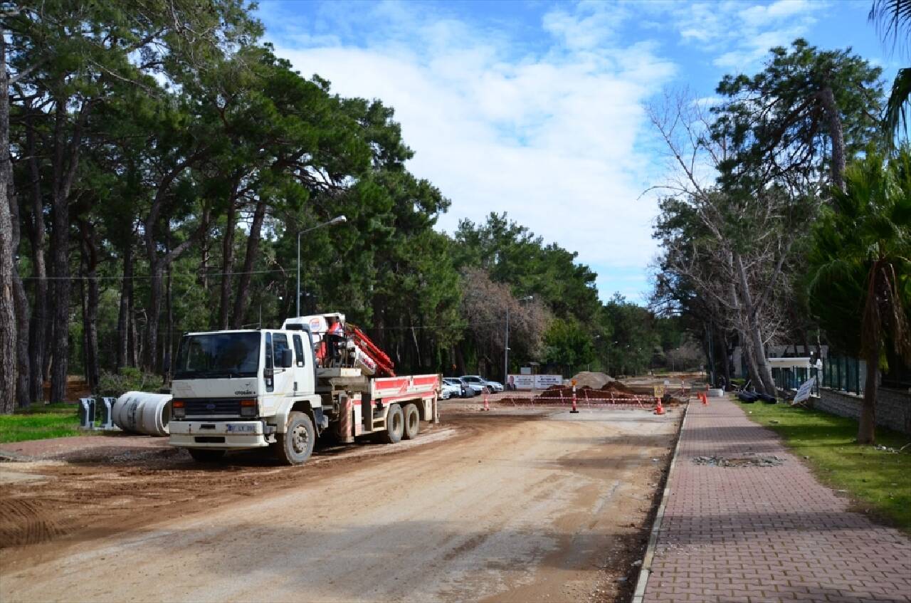 Antalya'da ormanlık alanda yasa dışı ağaç kesimi yapan şüpheli aranıyor