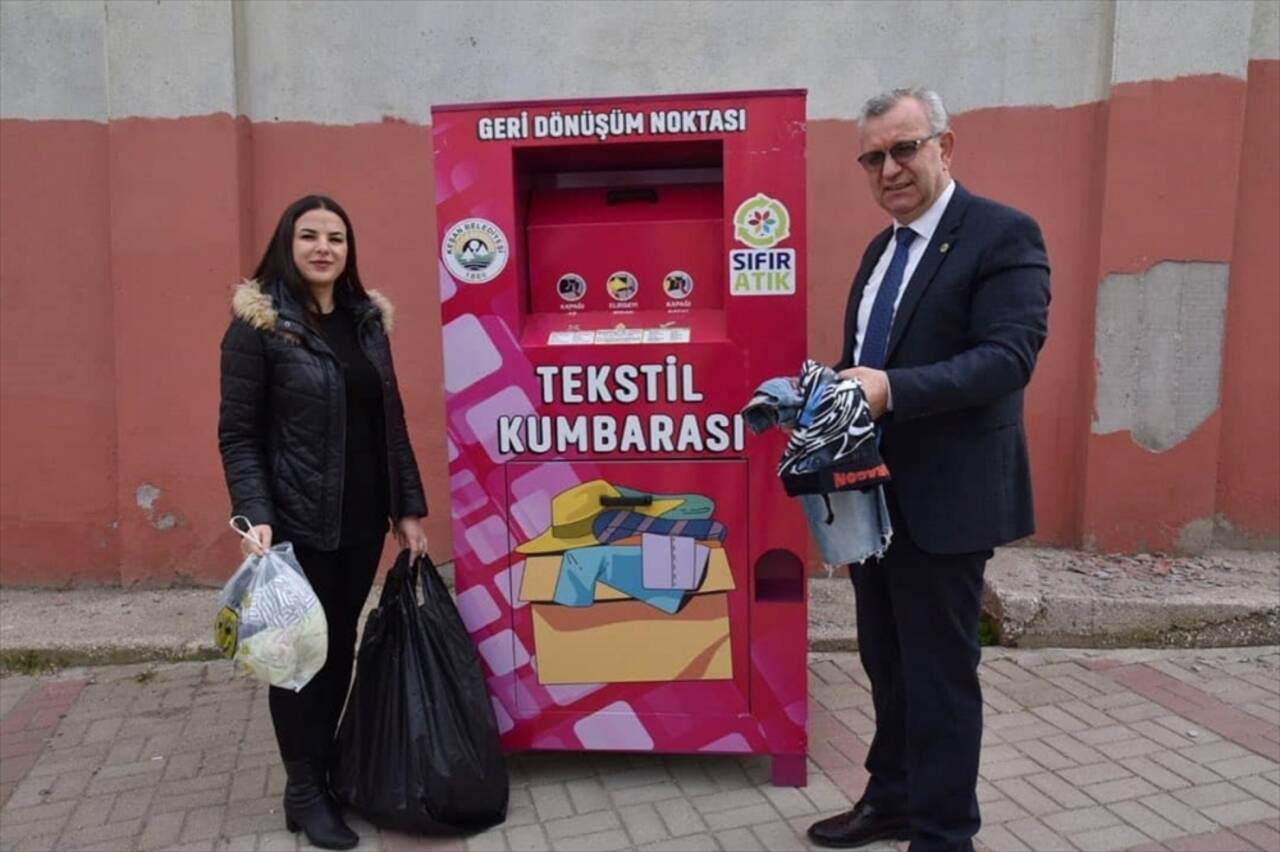 Edirne'de tekstil atıklarından elde edilen gelirle çocuk parkları yapılacak