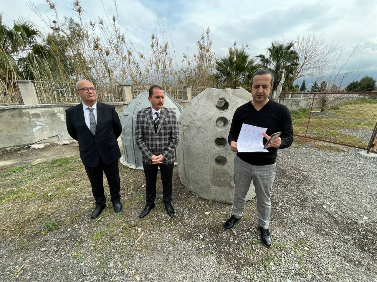 HATAY - İskenderun Körfezi'nde yapay resifler canlılara yuva olacak