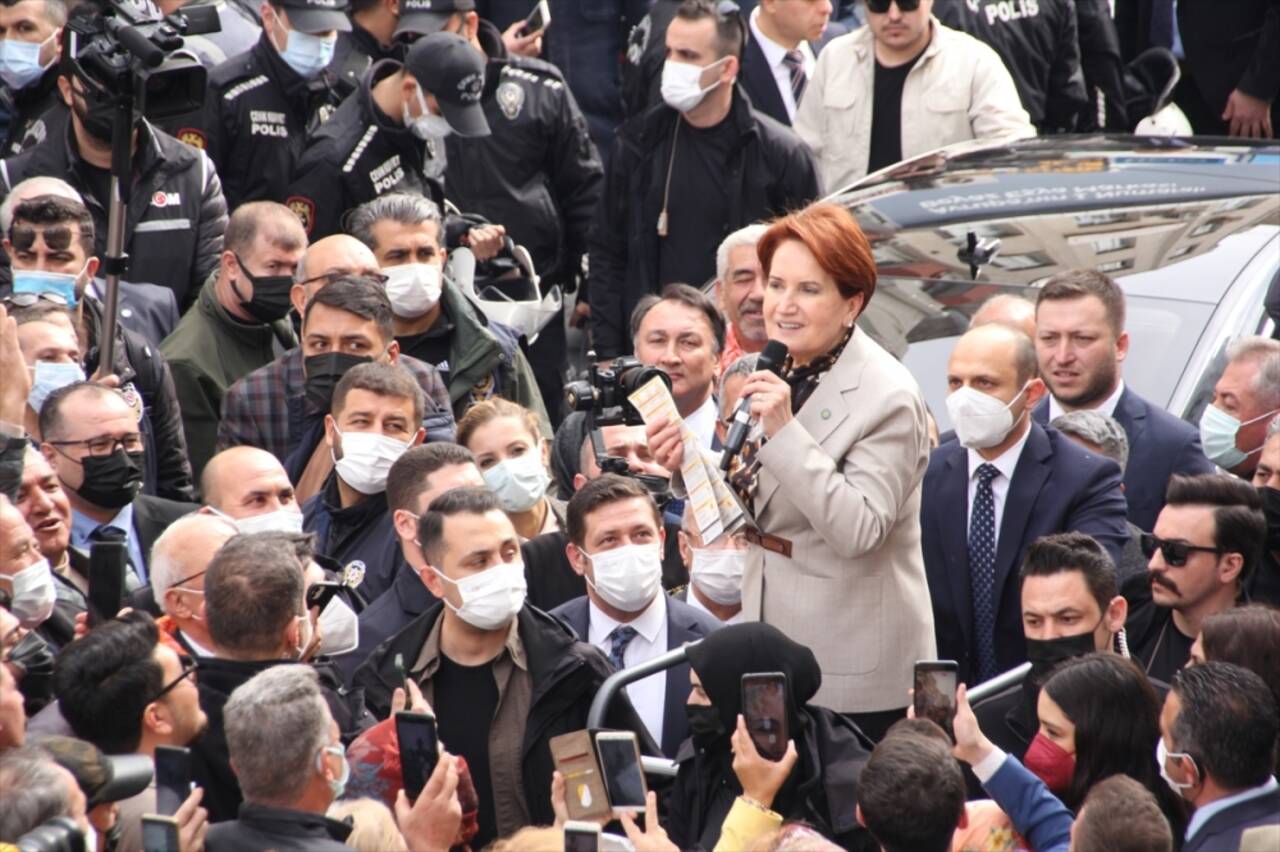 İYİ Parti Genel Başkanı Akşener, Mersin'de halka seslendi: