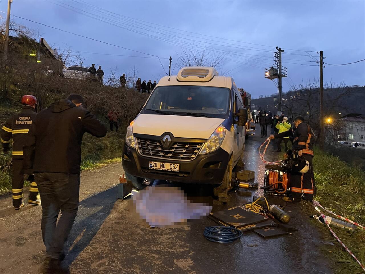 ORDU - Minibüsün çarptığı kişi hayatını kaybetti