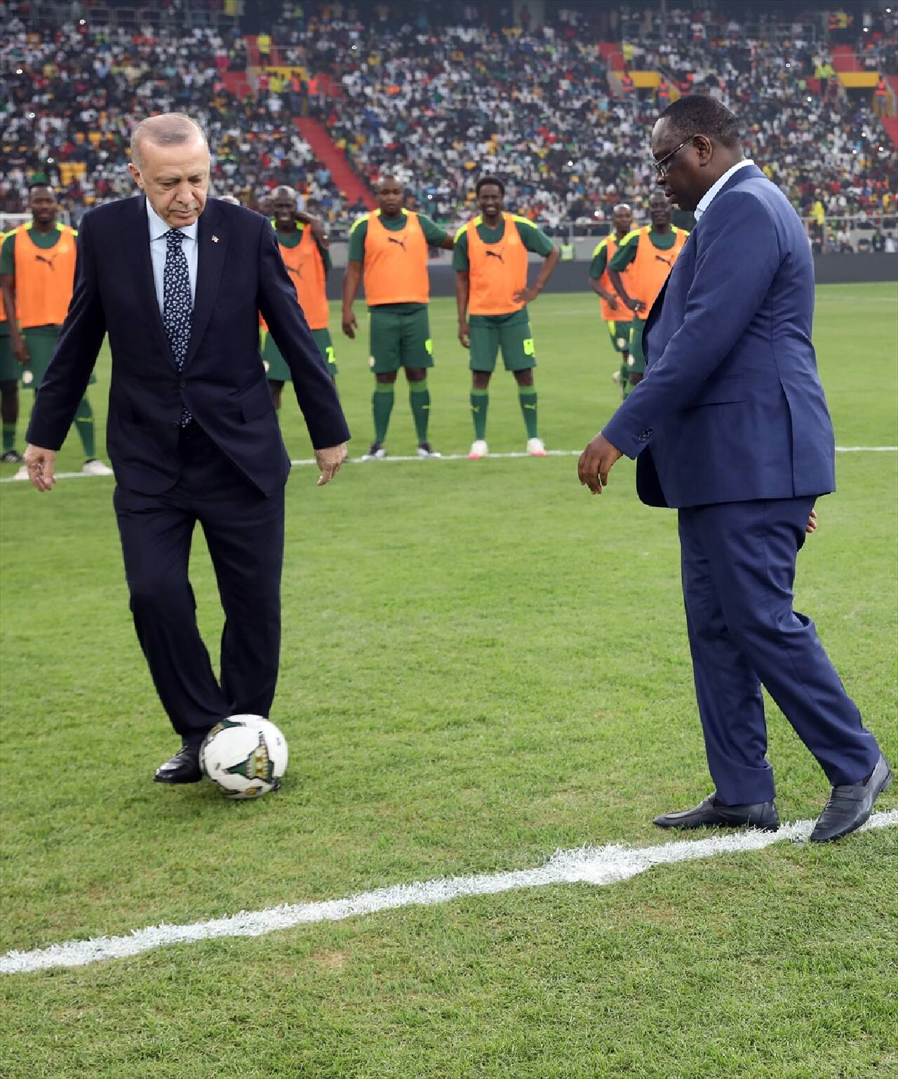 Senegal Stadı, Cumhurbaşkanı Erdoğan'ın katıldığı törenle açıldı