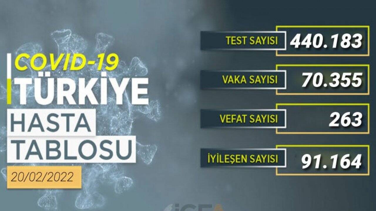 Son Dakika vaka tablosu açıklandı! Türkiye'de vaka tablosunda son durum