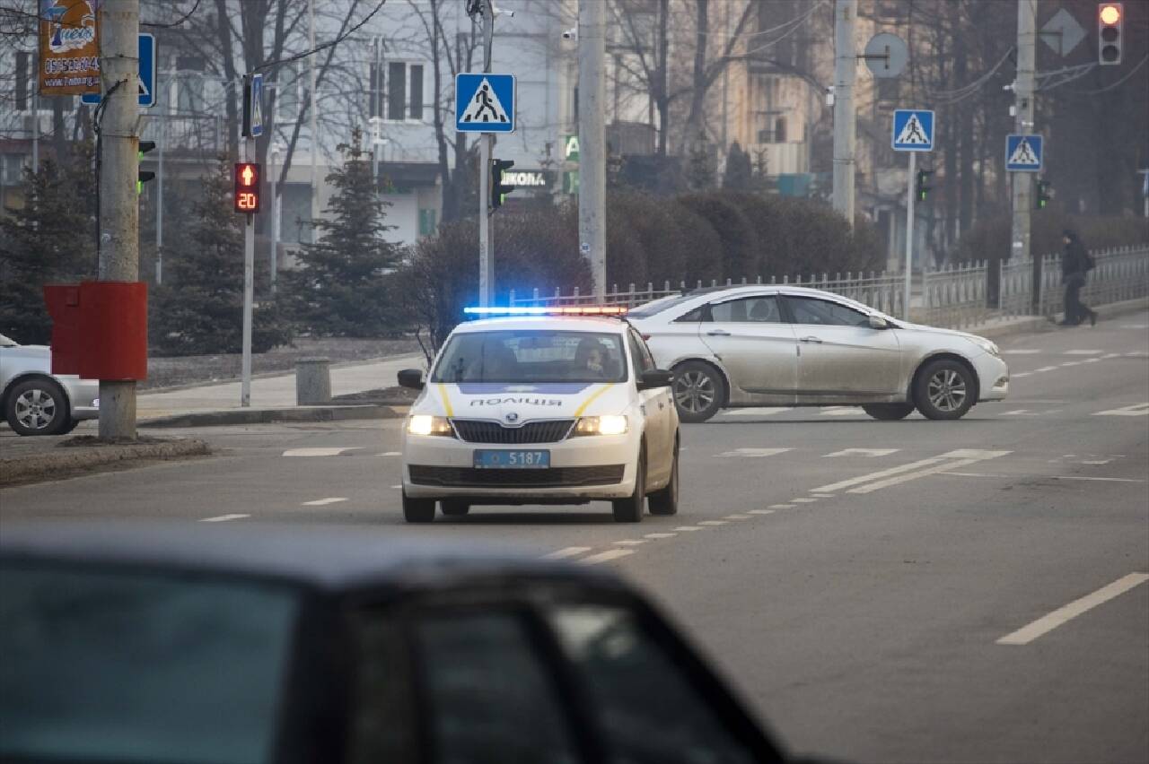 Ukrayna'nın Donbas bölgesinde yer alan Kramatorsk kenti üzerinde savaş jetlerinin sesi duyuluyor