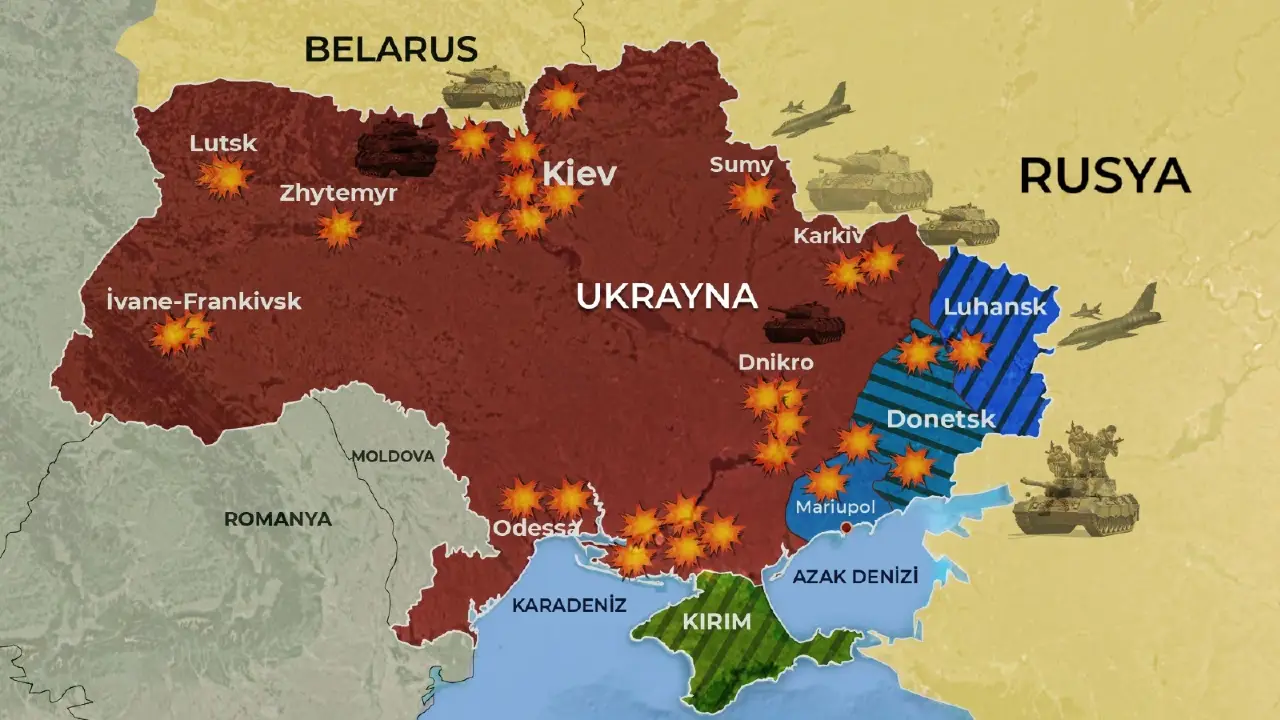 Ukrayna: Rusya, son 24 saatte içinde