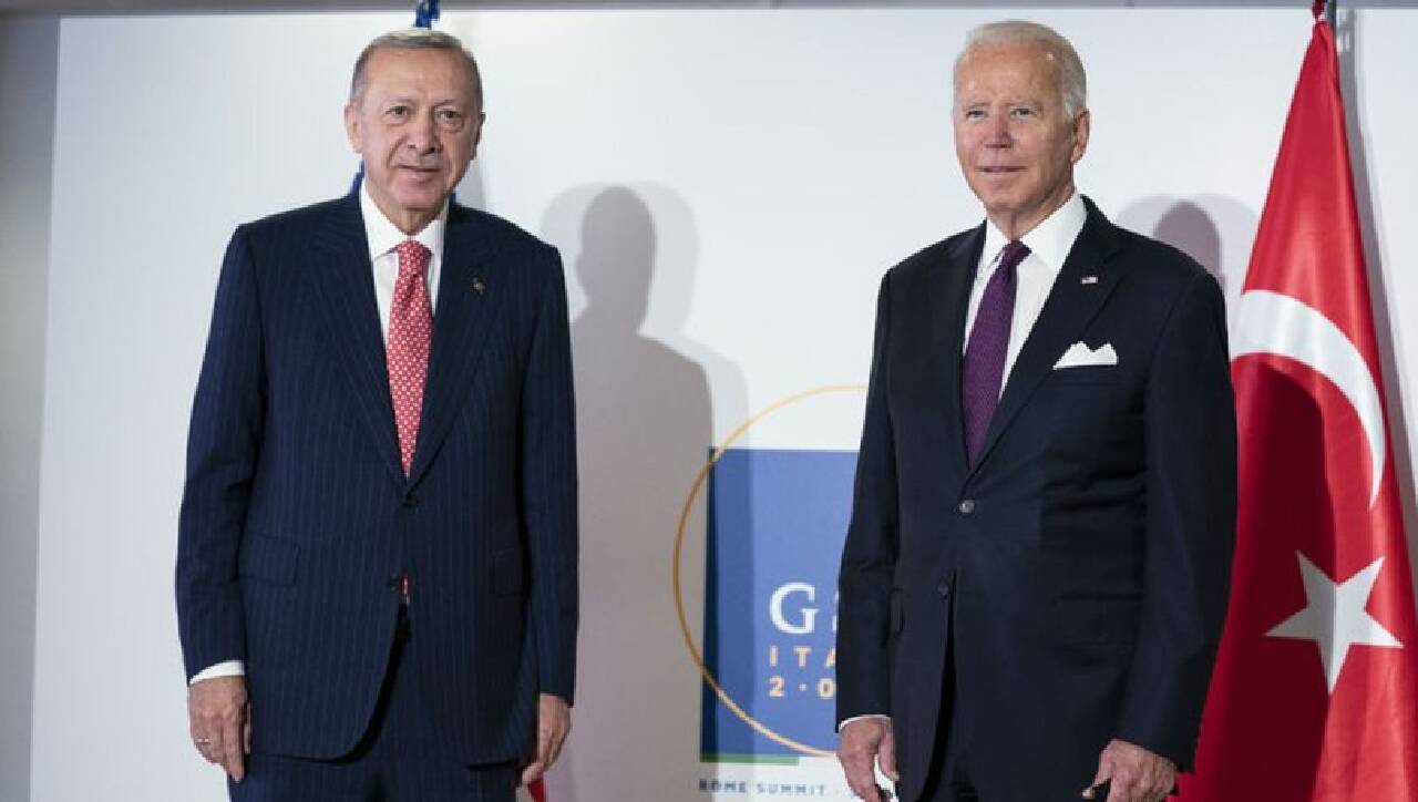 Cumhurbaşkanı Erdoğan'ın, Biden ile telefon görüşmesi