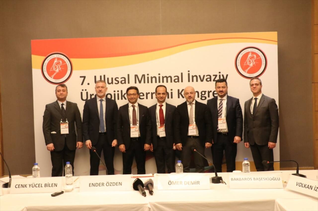 7. Ulusal Minimal İnvaziv Ürolojik Cerrahi Kongresi Antalya'da devam ediyor