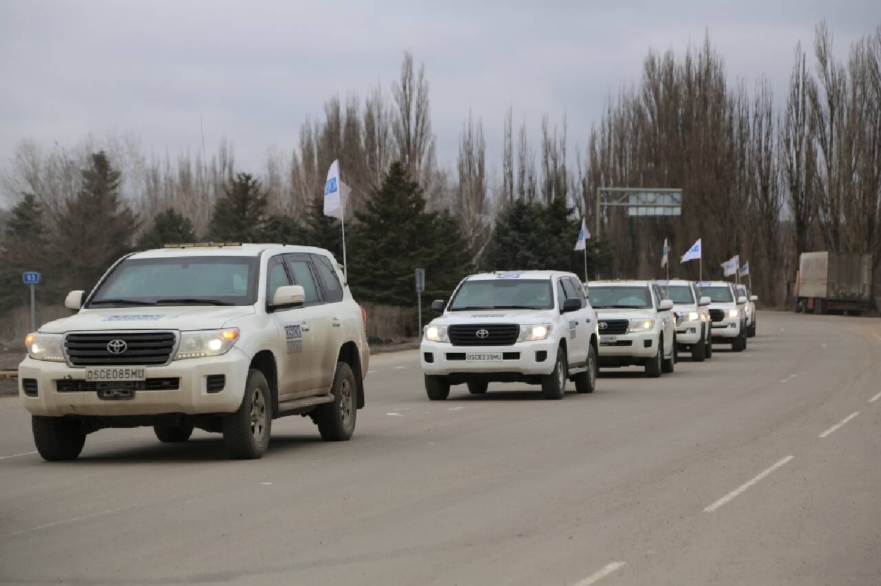 AGİT, Donetsk ve Luhansk bölgesindeki personelini tamamen tahliye etti