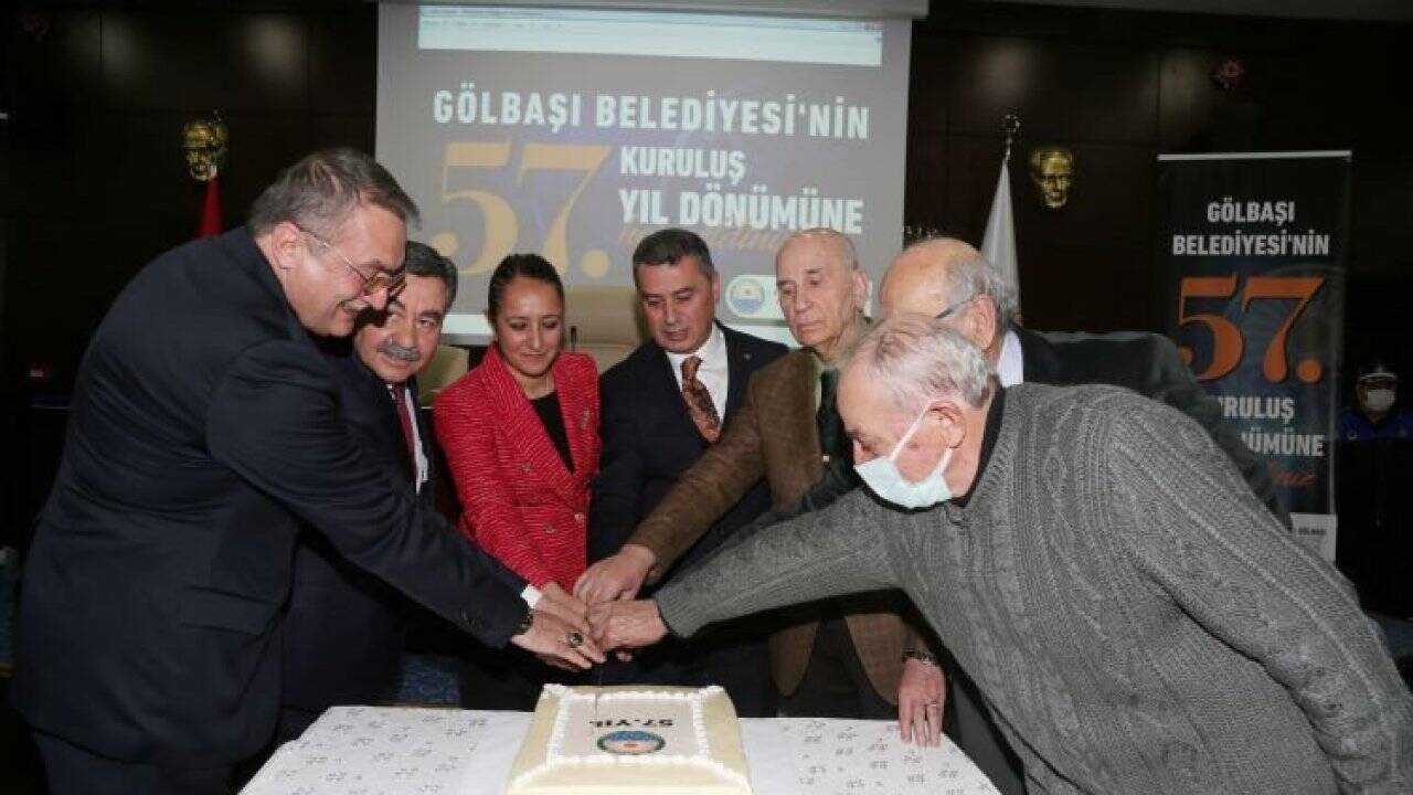 Ankara Gölbaşı Belediyesi 57. yaşını kutladı 