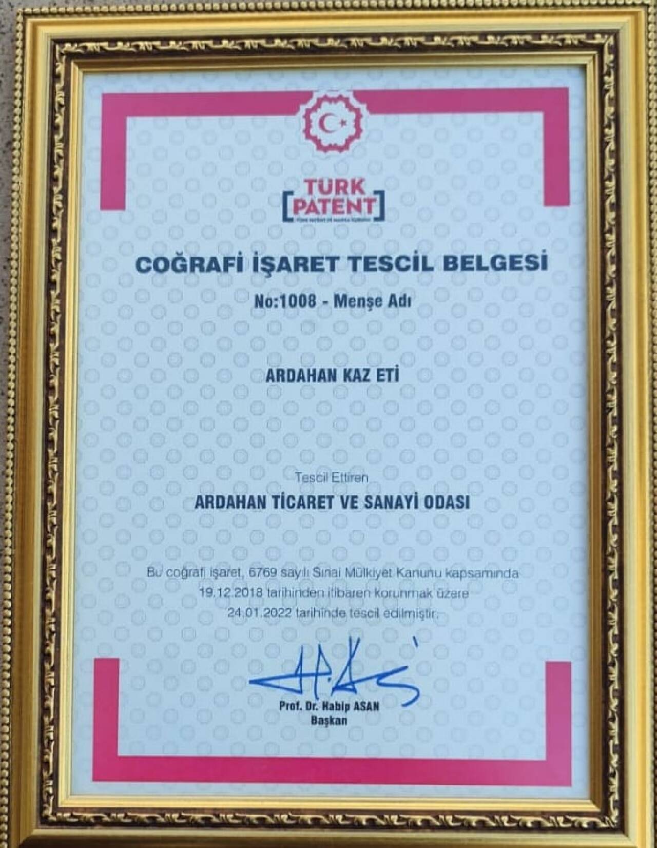 Ardahan'ın kaz eti coğrafi işaret aldı