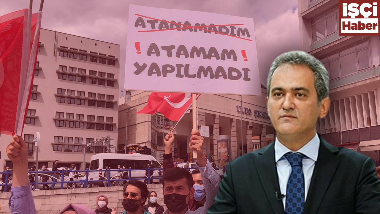 Atanamayan değil 'ataması yapılmayan' öğretmenleriz!