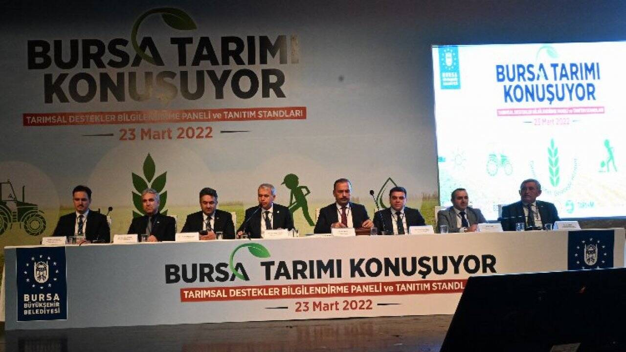 Bursa Büyükşehir Belediyesi'nden tarıma tam destek