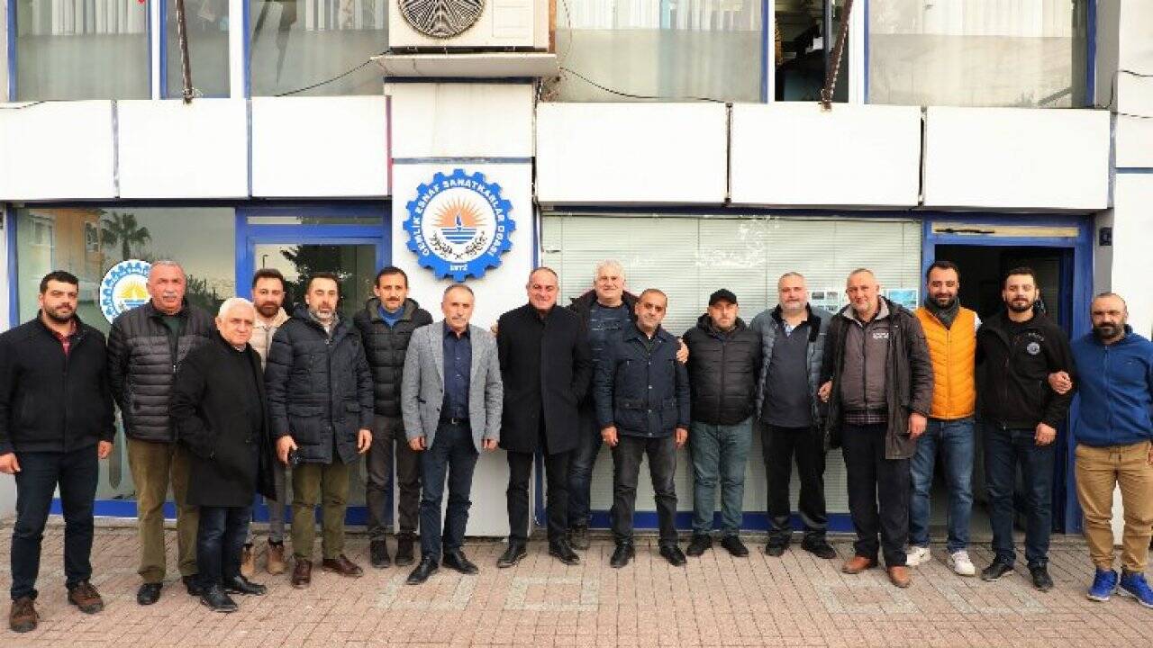 Bursa Gemlik'te esnafın sorunları masaya yatırıldı