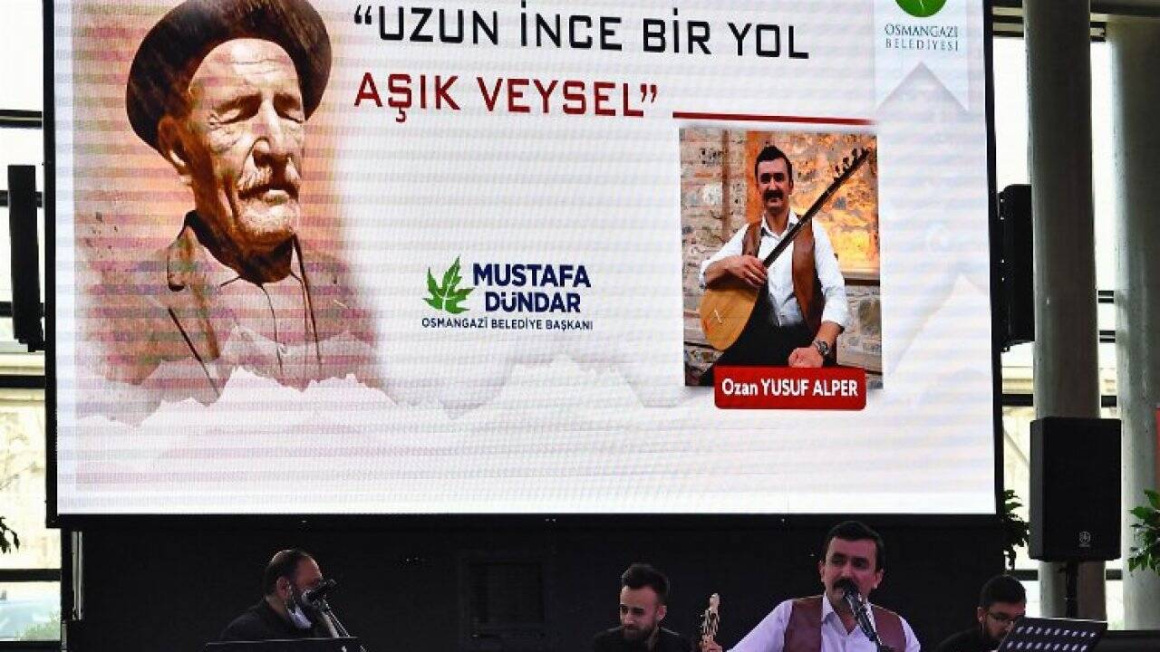 Bursa Osmangazi'de Aşık Veysel Türküleri yankılandı 