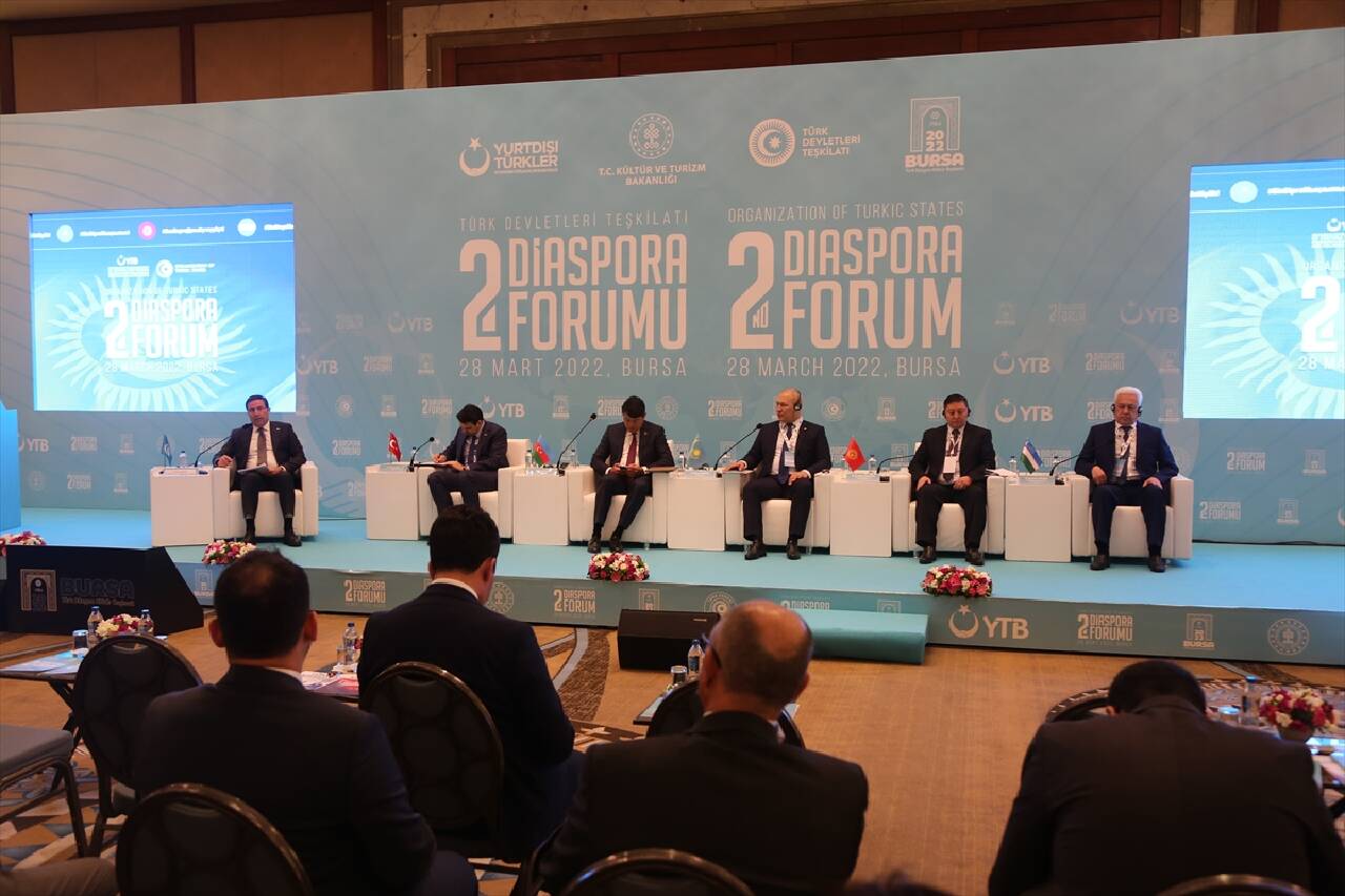 BURSA - "Türk Devletleri Teşkilatı 2. Diaspora Forumu" devam ediyor