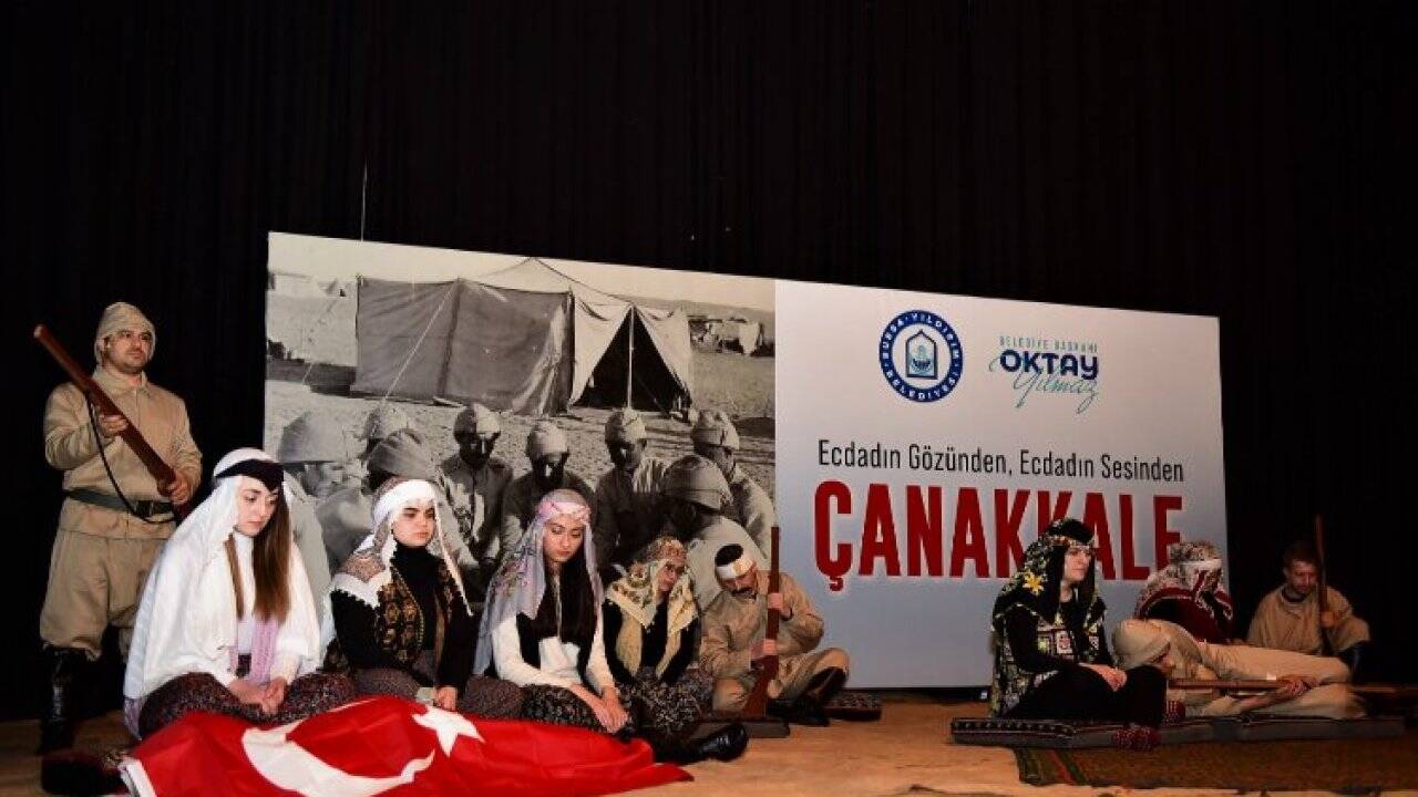 Bursa Yıldırım'da Çanakkale Şehitleri anıldı 