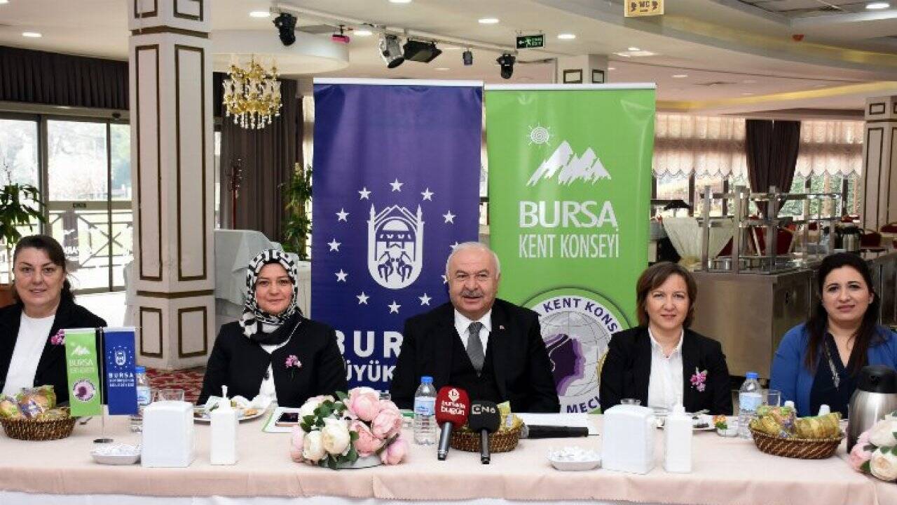 Bursa'da 'Kadın gözüyle Bursa' projesi tanıtıldı