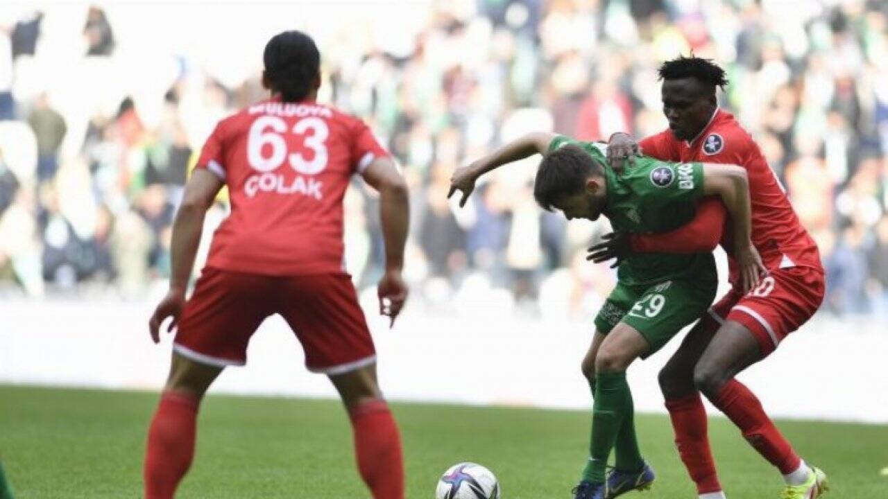 Bursaspor, Balıkesir'e şans vermedi