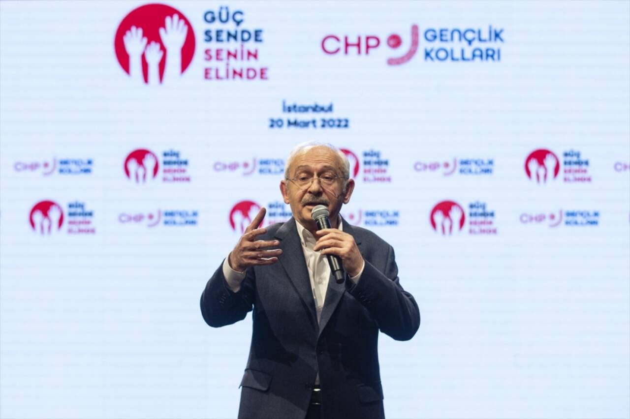 CHP Genel Başkanı Kılıçdaroğlu, Gençlik Kollarının yeni logosunun tanıtımında konuştu: