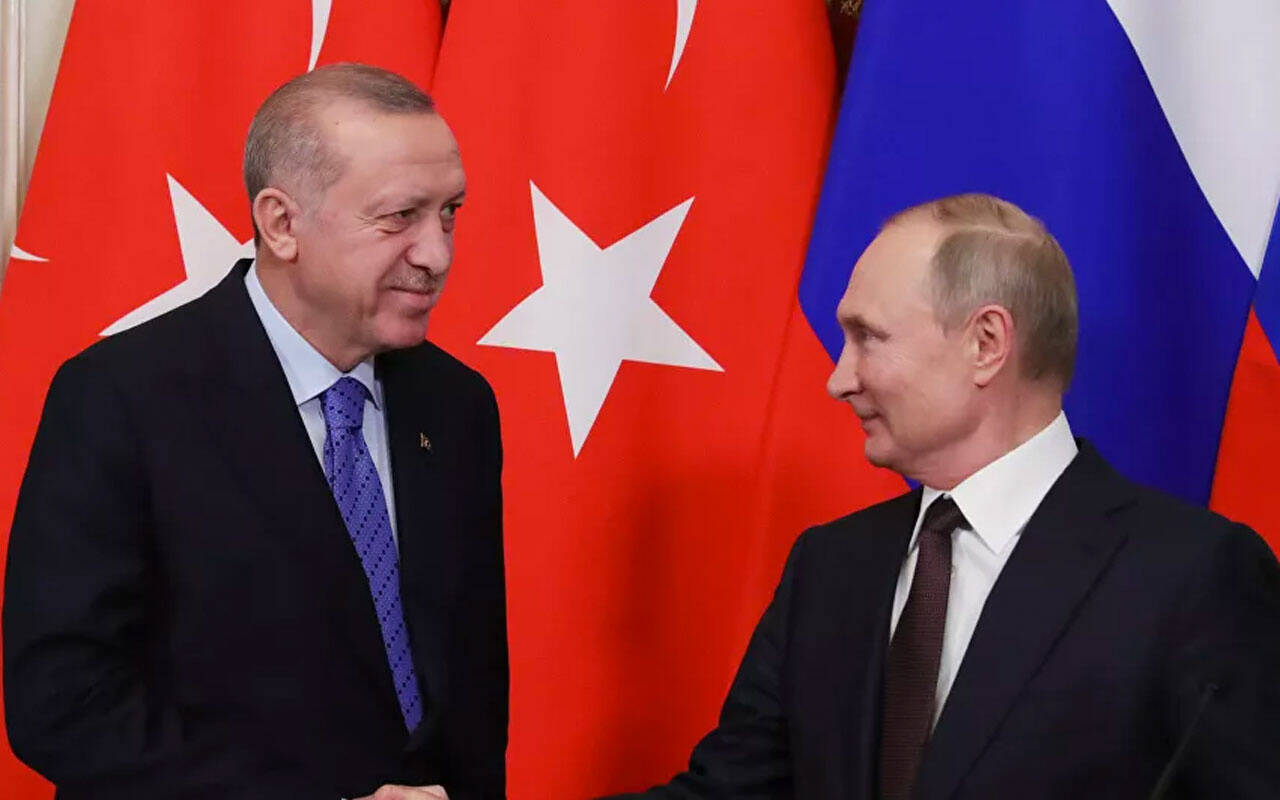 Cumhurbaşkanı Erdoğan ve Putin görüştü