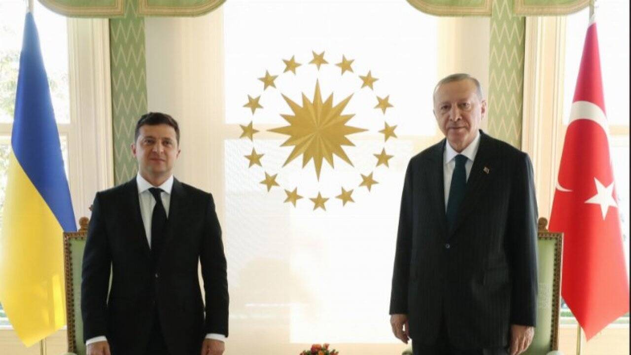 Cumhurbaşkanı Erdoğan, Zelenskiy ile görüştü