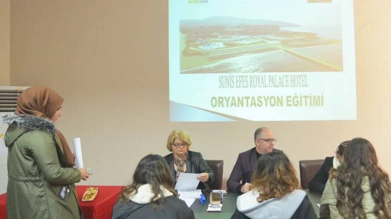 Didim MYO turizm sektörüne yetişmiş insan gücü yetiştirmeye devam ediyor 