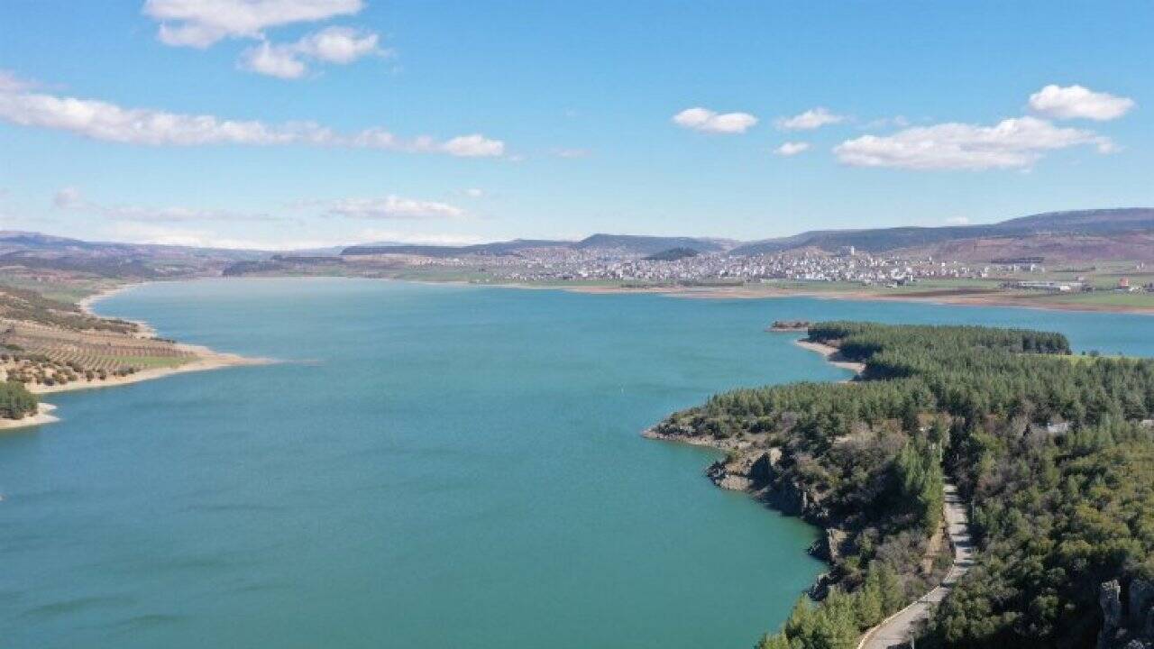 Gaziantep Kartalkaya Barajı'nda doluluk oranı yüzde 100!