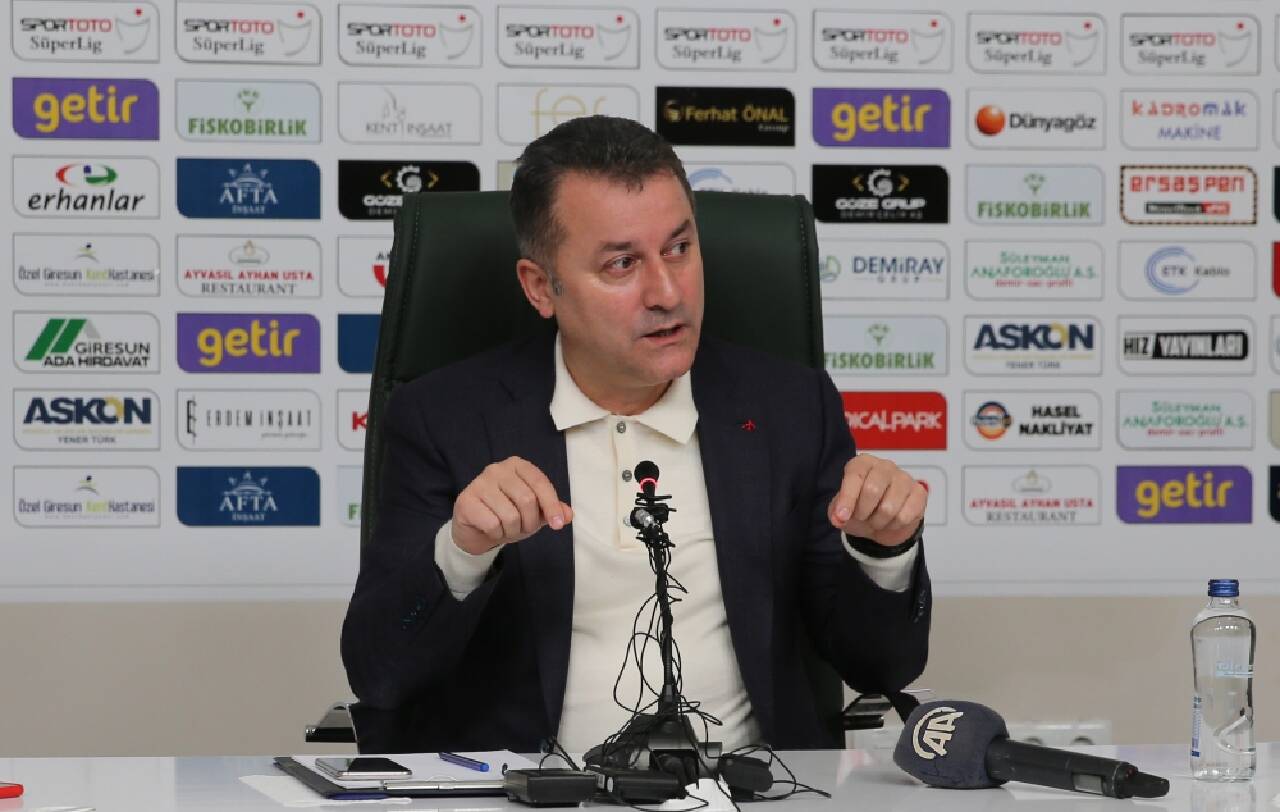 Giresunspor Kulübü Başkanı Karaahmet: "Süper Lig'de kalacağımıza inanıyorum"