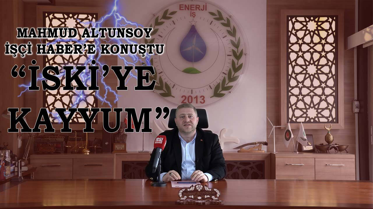 İSKİ'YE KAYYUM