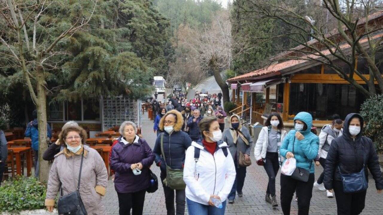 Kadınlar İzmir Efes Selçuk'u gezdi 