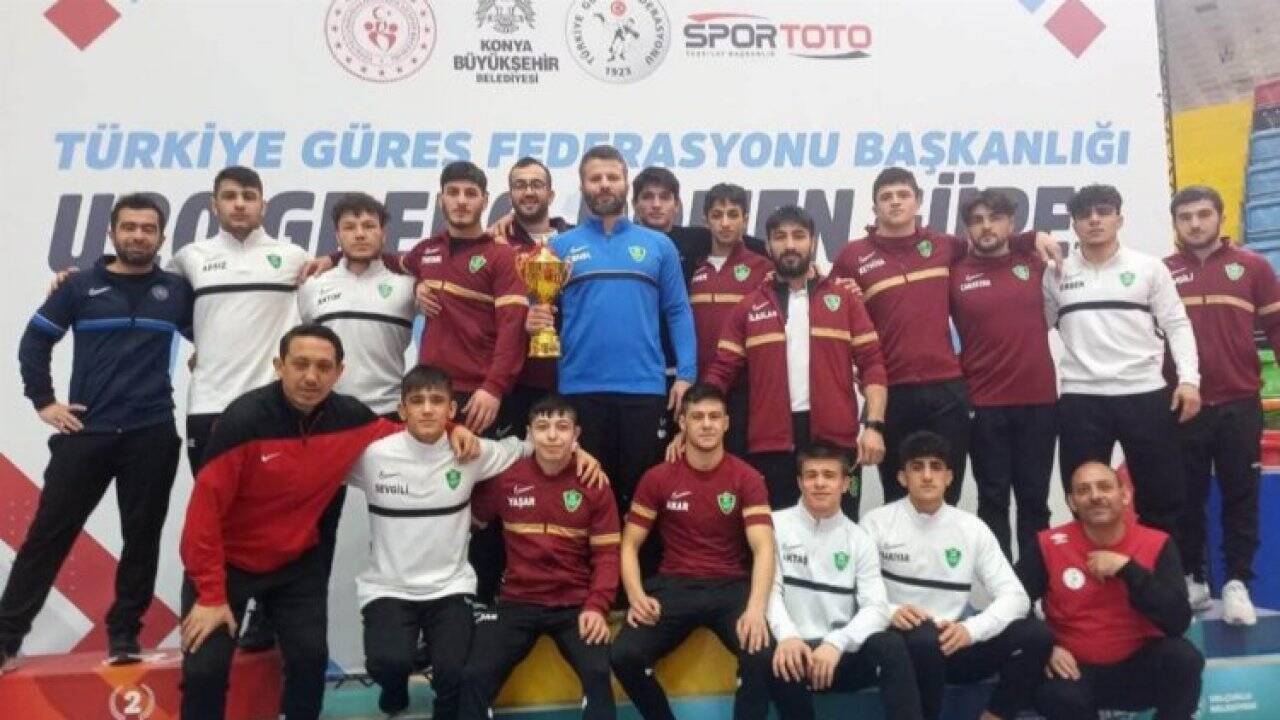 Kayseri Şekerspor Türkiye ikincisi oldu 