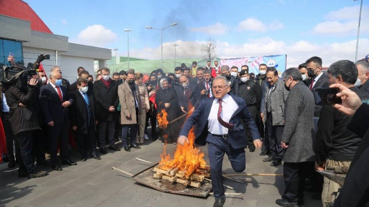 Kayseri'de Nevruz eğlencesi 