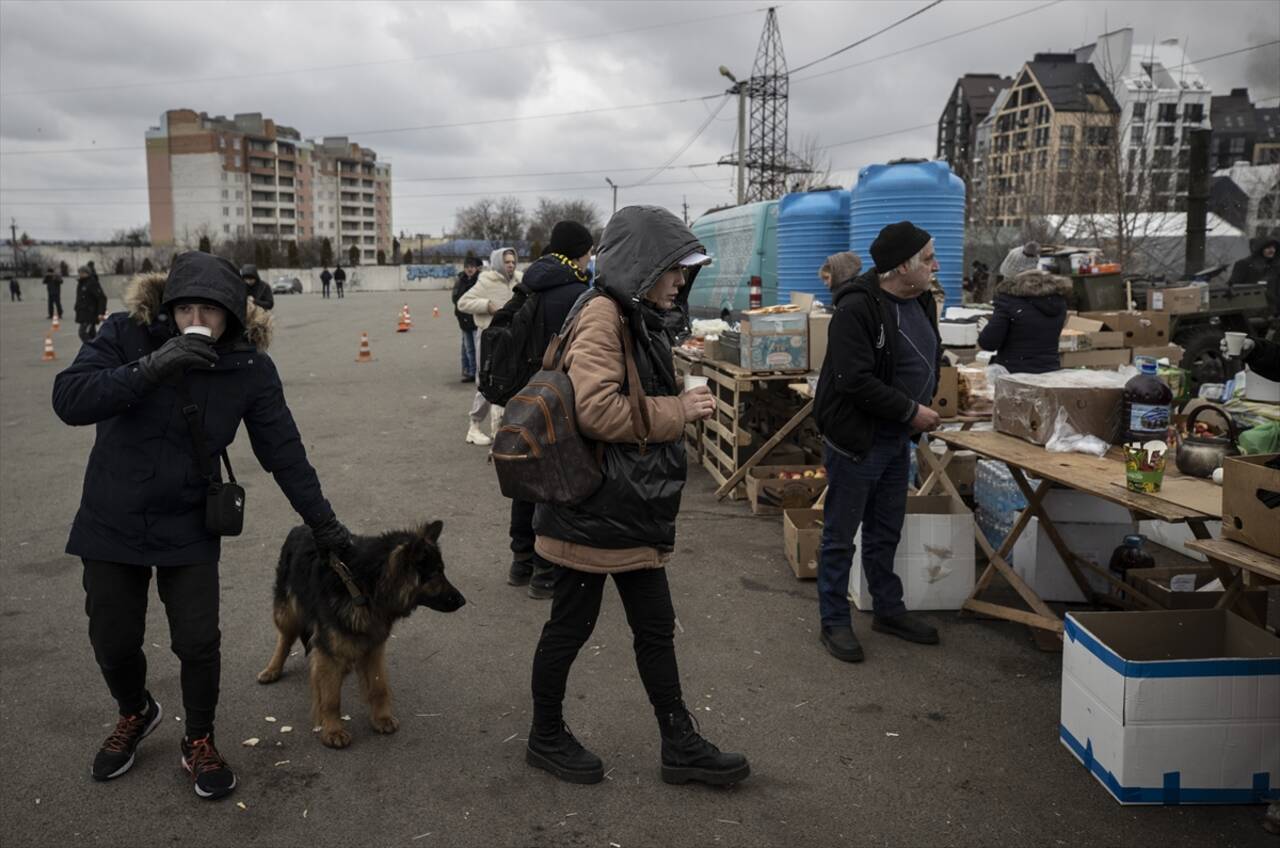 Kiev yakınındaki Buça'dan tahliyeler sürüyor