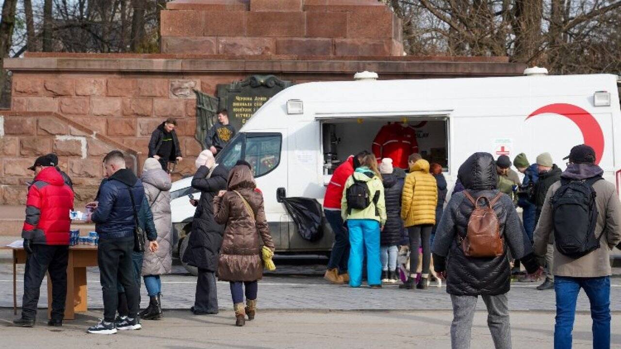 Kızılay'dan Ukrayna'ya beslenme desteği