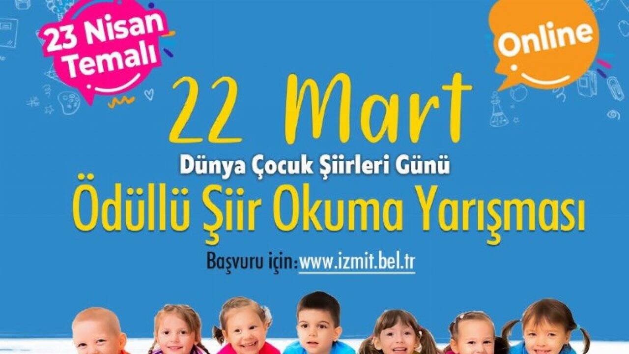 Kocaeli İzmit Belediyesi, ödüllü şiir okuma  yarışması düzenleyecek