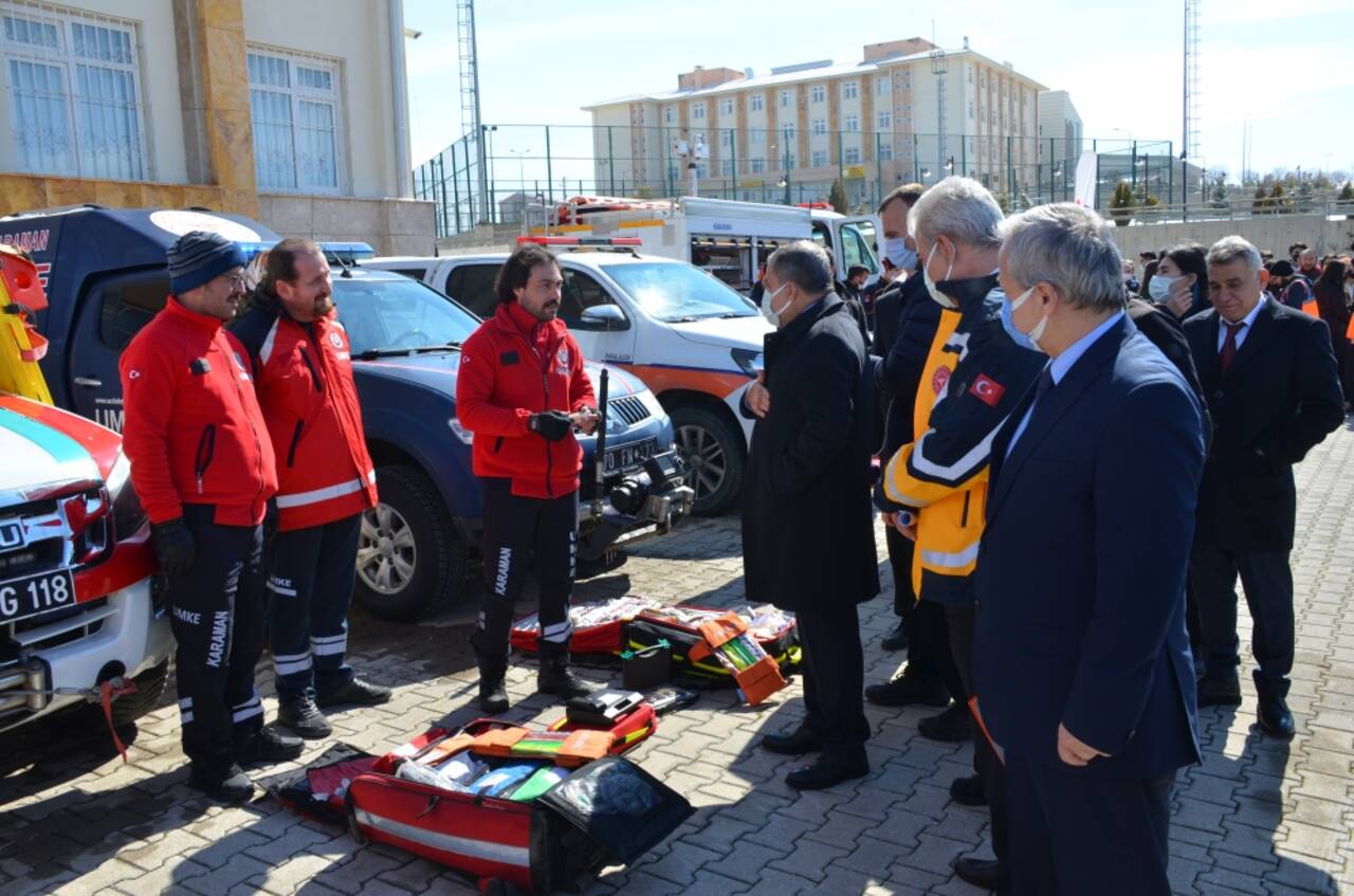 Konya, Karaman ve Afyonkarahisar'da okullarda deprem tatbikatı yapıldı