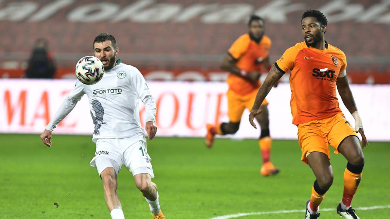 Galatasaray ile Konyaspor 42. randevusunda