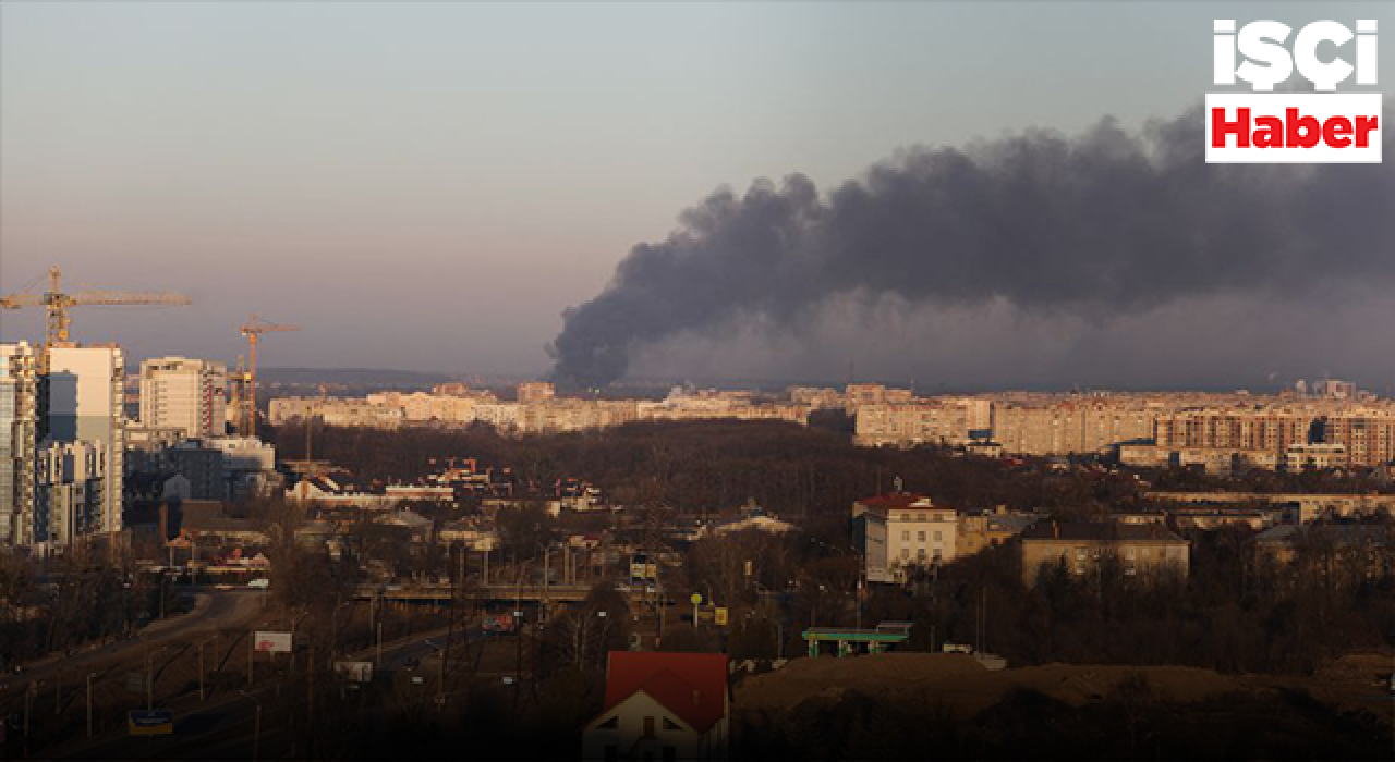 Rusya-Ukrayna savaşında son durum! Rus füzeleri Lviv'i vurdu