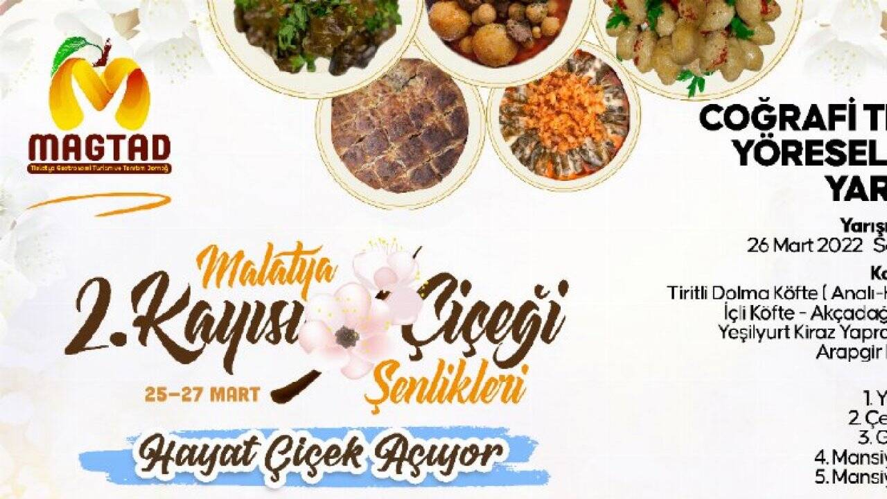 2. Kayısı Çiçeği Şenlikleri Malatya start aldı