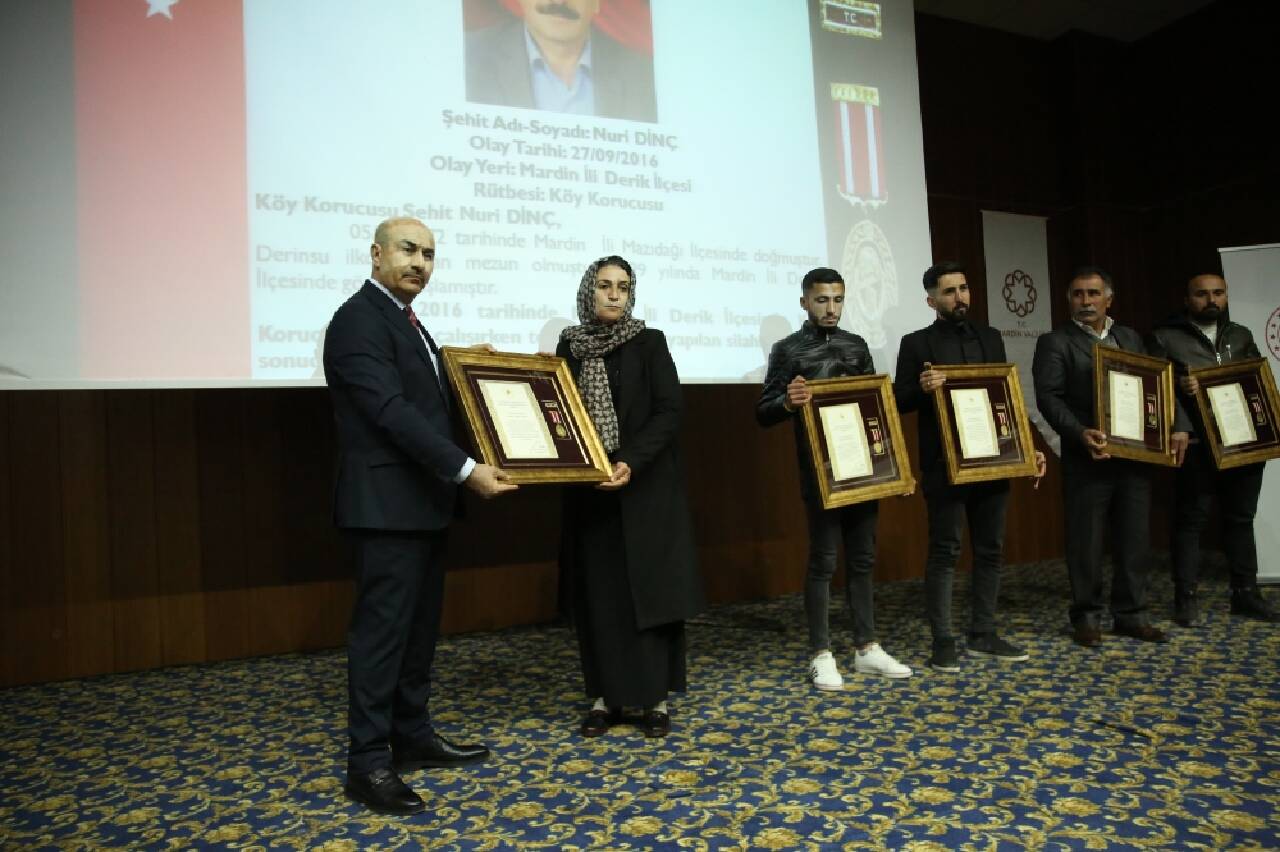 Mardin'de "Devlet Övünç Madalyası Tevcih Töreni" düzenlendi