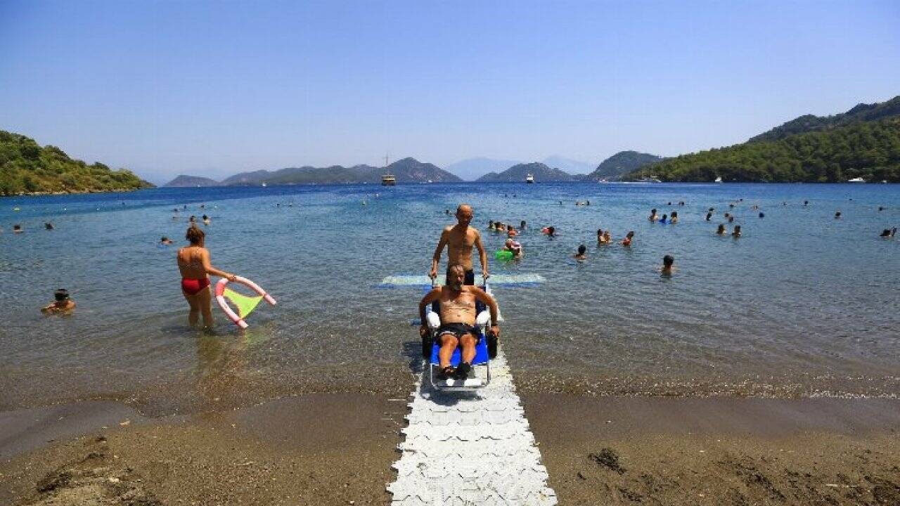 Muğla Büyükşehir’in 'Engelsiz Plajlar' projesine uluslararası ödül