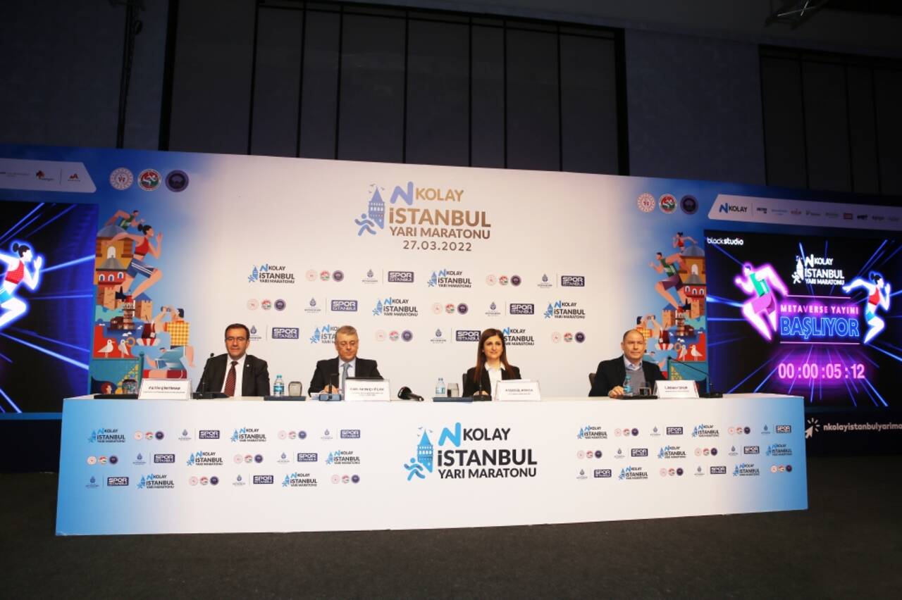 N Kolay İstanbul Yarı Maratonu'nun tanıtımı yapıldı