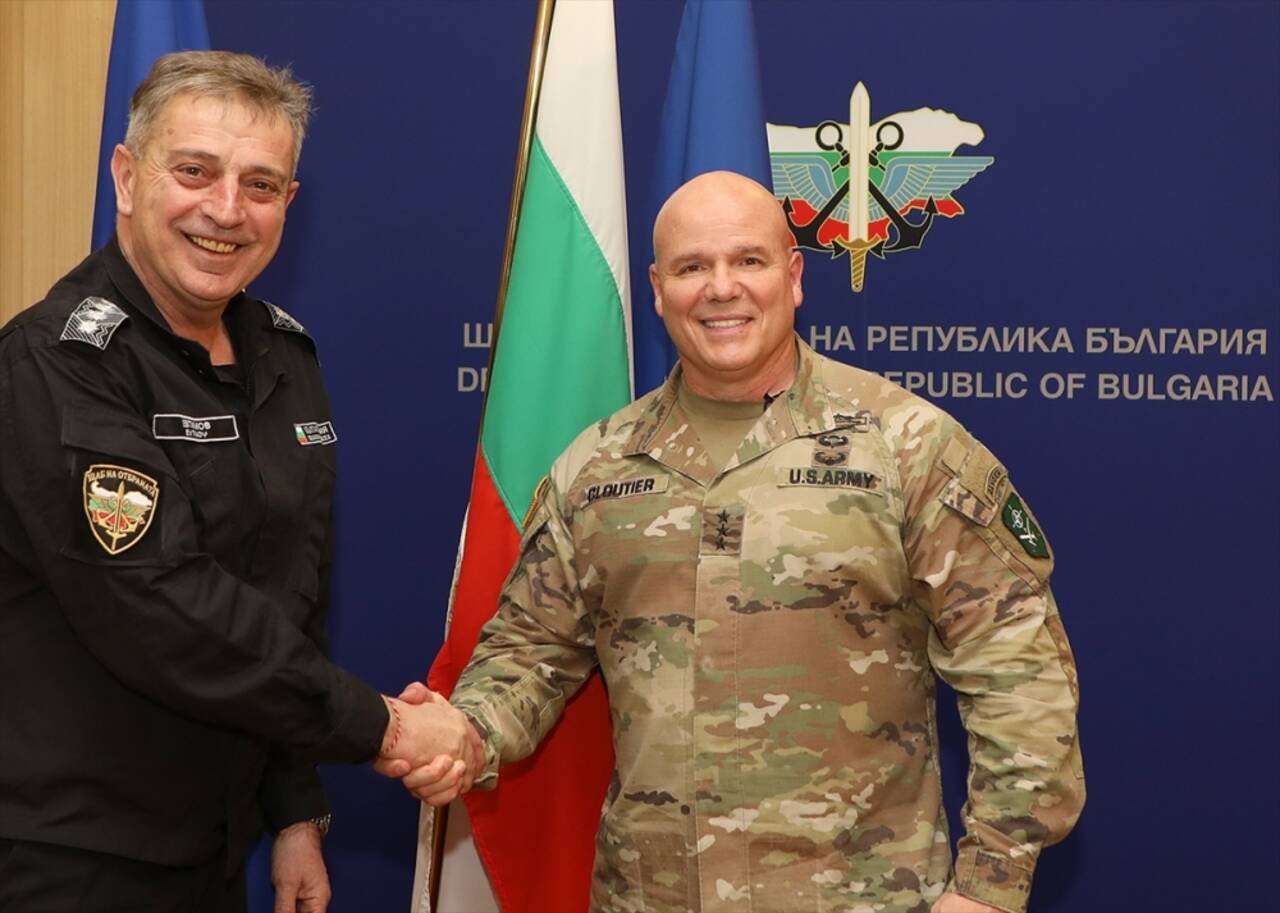 NATO Müttefik Kara Komutanı Korgeneral Cloutier, Bulgaristan’ı ziyaret etti