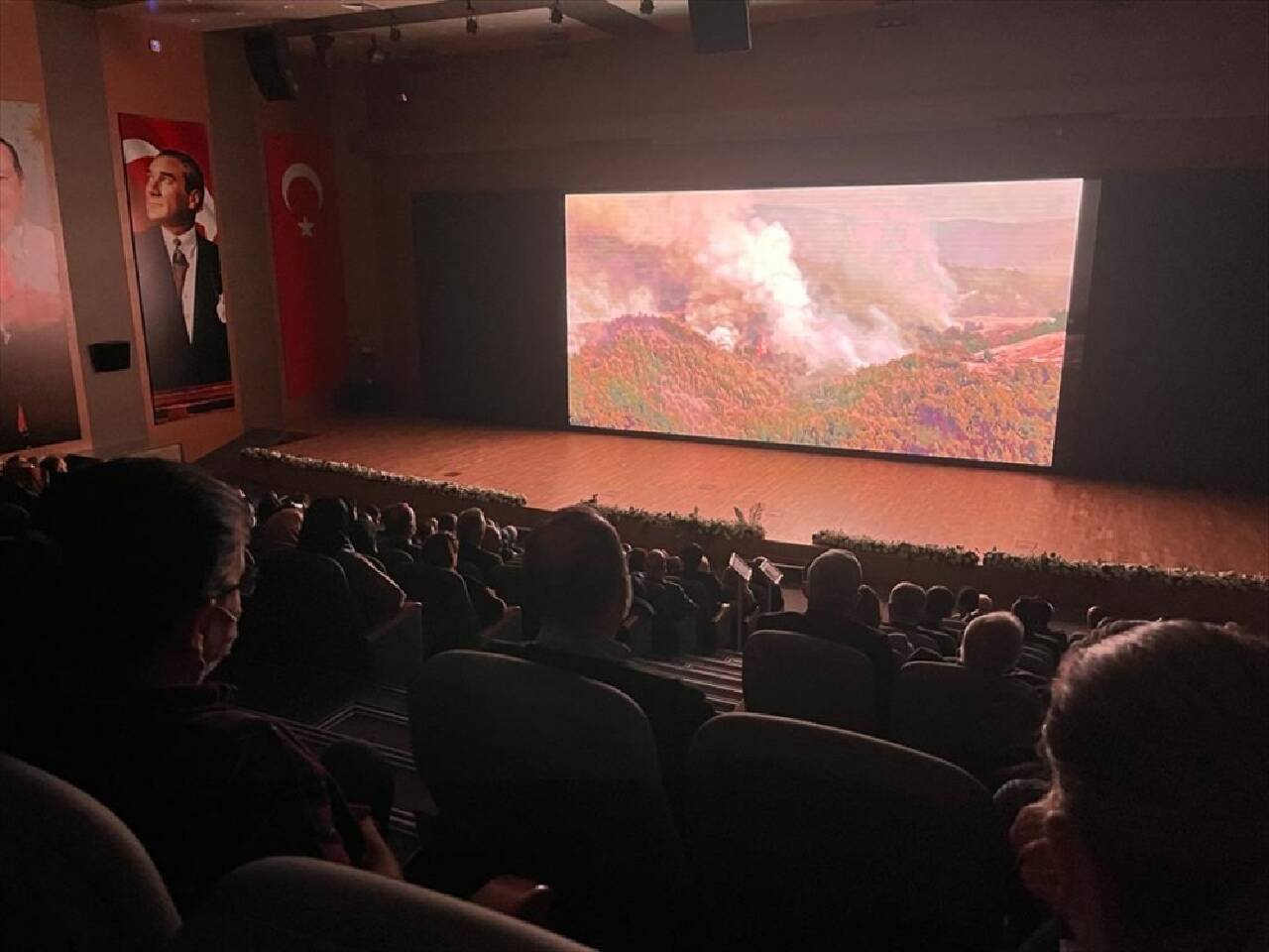 "Orman Vatandır Çanakkale Ruhu" filminin gösterimi yapıldı