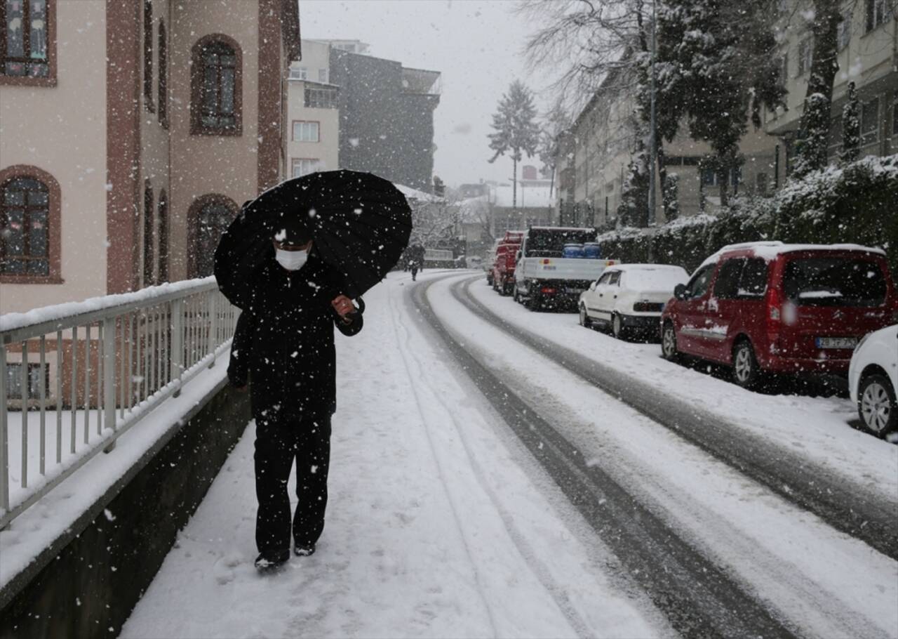 Orta ve Doğu Karadeniz'de kar nedeniyle 541 yerleşimin yolu kapandı