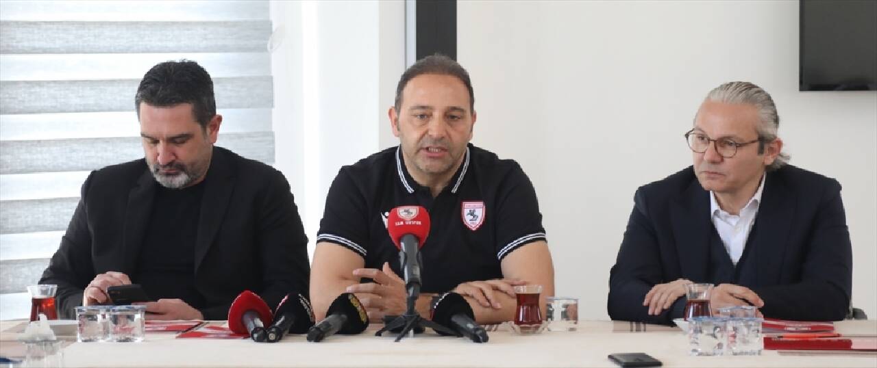 Samsunspor Teknik Direktörü Çapa: "Play-off içinde sezon sonunda olacağız"