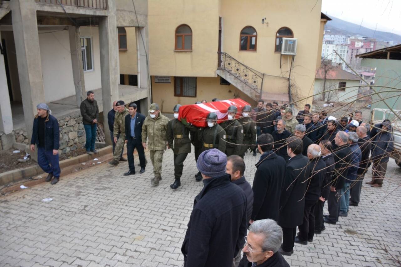 Şemdinli'de vefat eden Kıbrıs gazisi son yolculuğuna uğurlandı