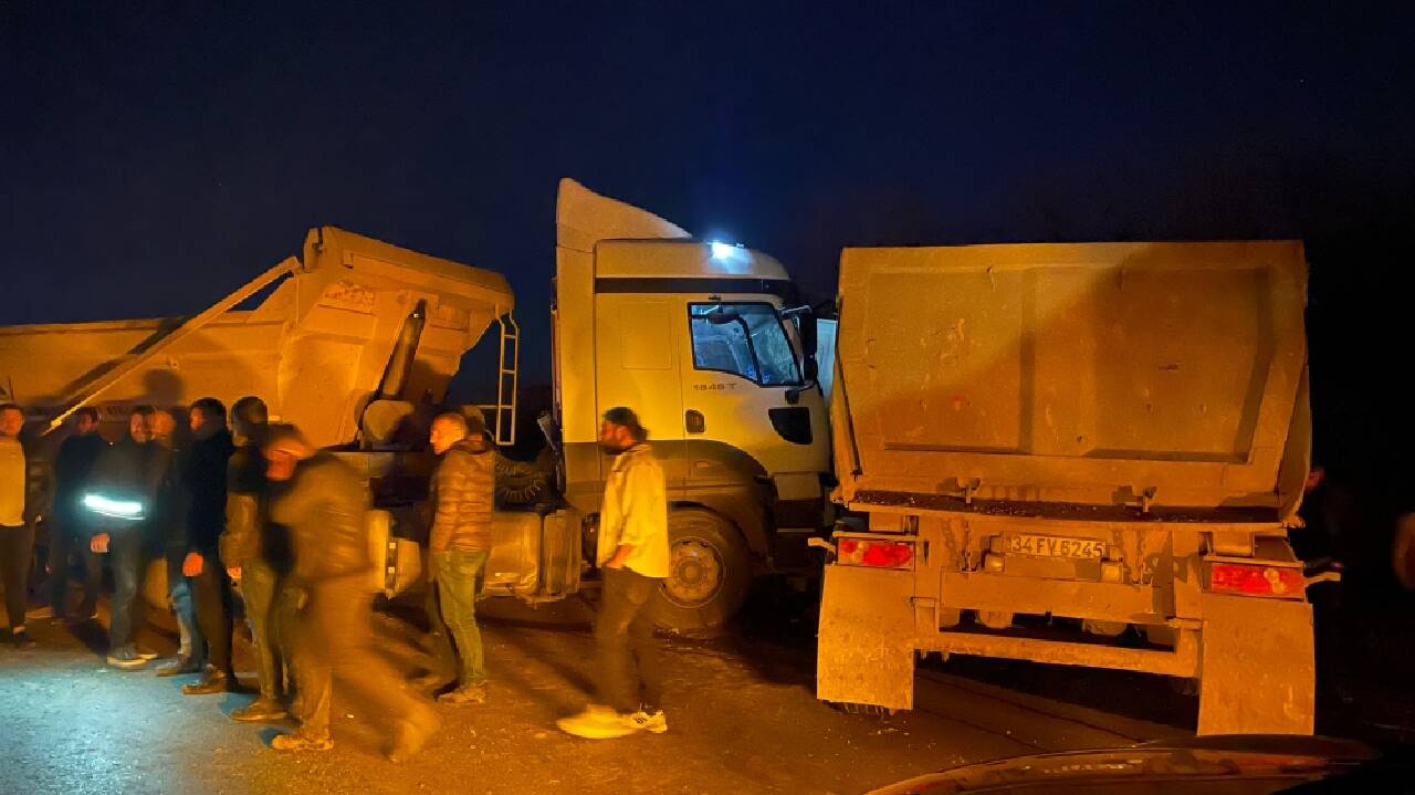 Şile Otoyolu'ndaki trafik kazasında iki kişi yaralandı