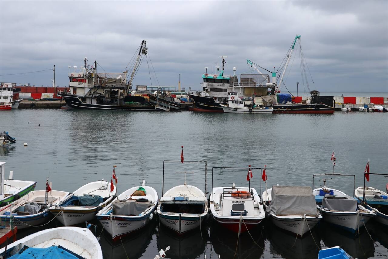 Tekirdağ'da balıkçılar poyraz nedeniyle denize açılamıyor